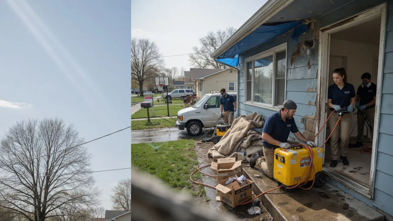 Basement Flood Cleanup in Hammond, IN near me